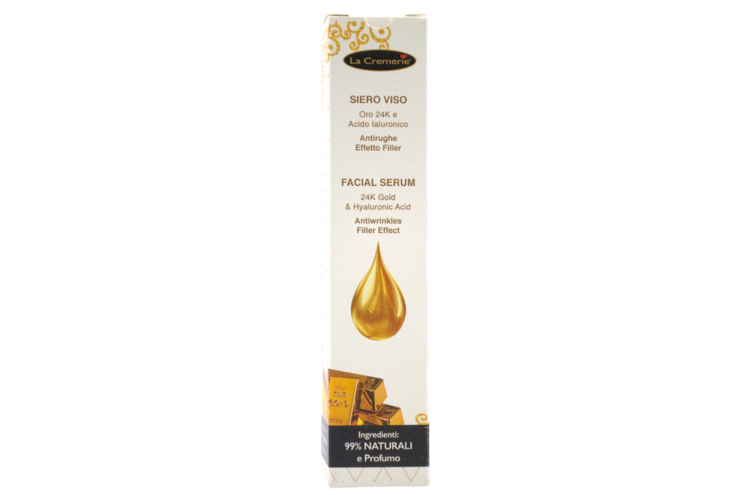Siero viso Oro 24k & Acido Ialuronico 50ml