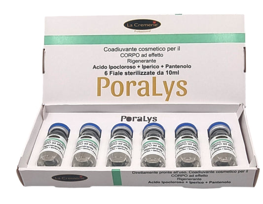 Fiale rigenerante elasticizzante Pantenolo + Peptidi + Vitamine + Hclo