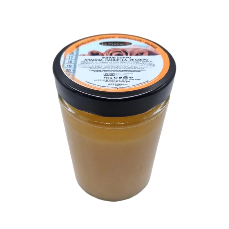 Scrub corpo arancia cannella & zenzero 750 g