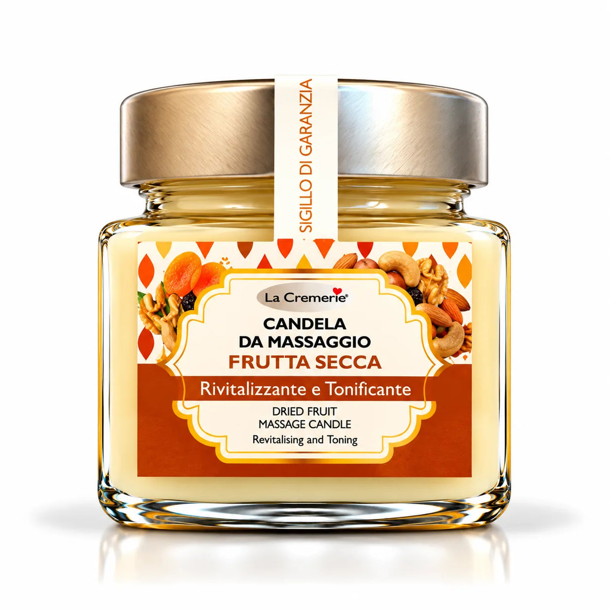 Candela da massaggio corpo Frutta Secca | 200 ml