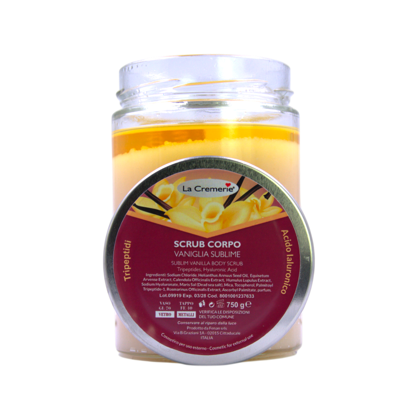 Scrub corpo Sublime 750g