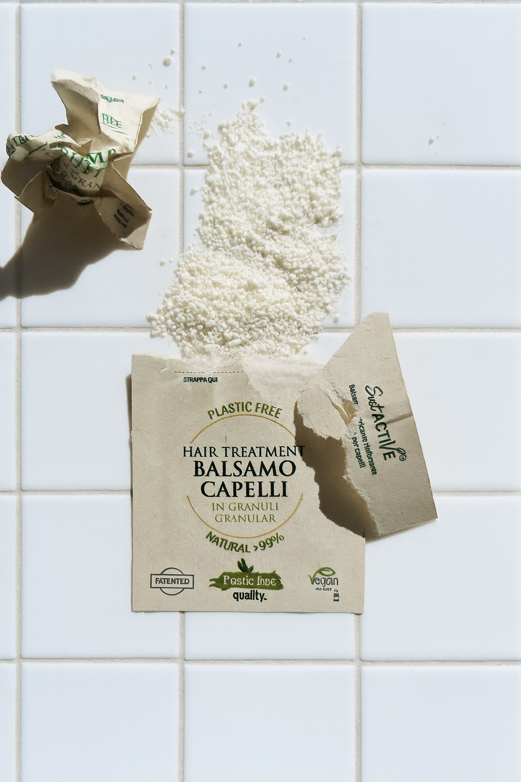 Balsamo capelli in granuli 1,5g (confezione da 250pz)