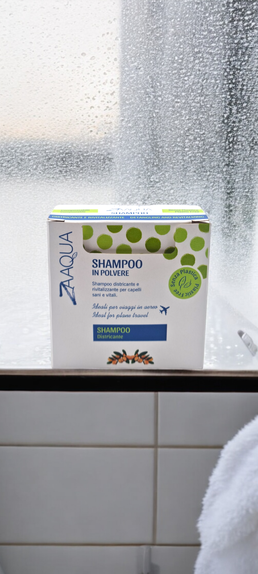 Cofanetto 12 pezzi shampoo rivitalizzante, districante