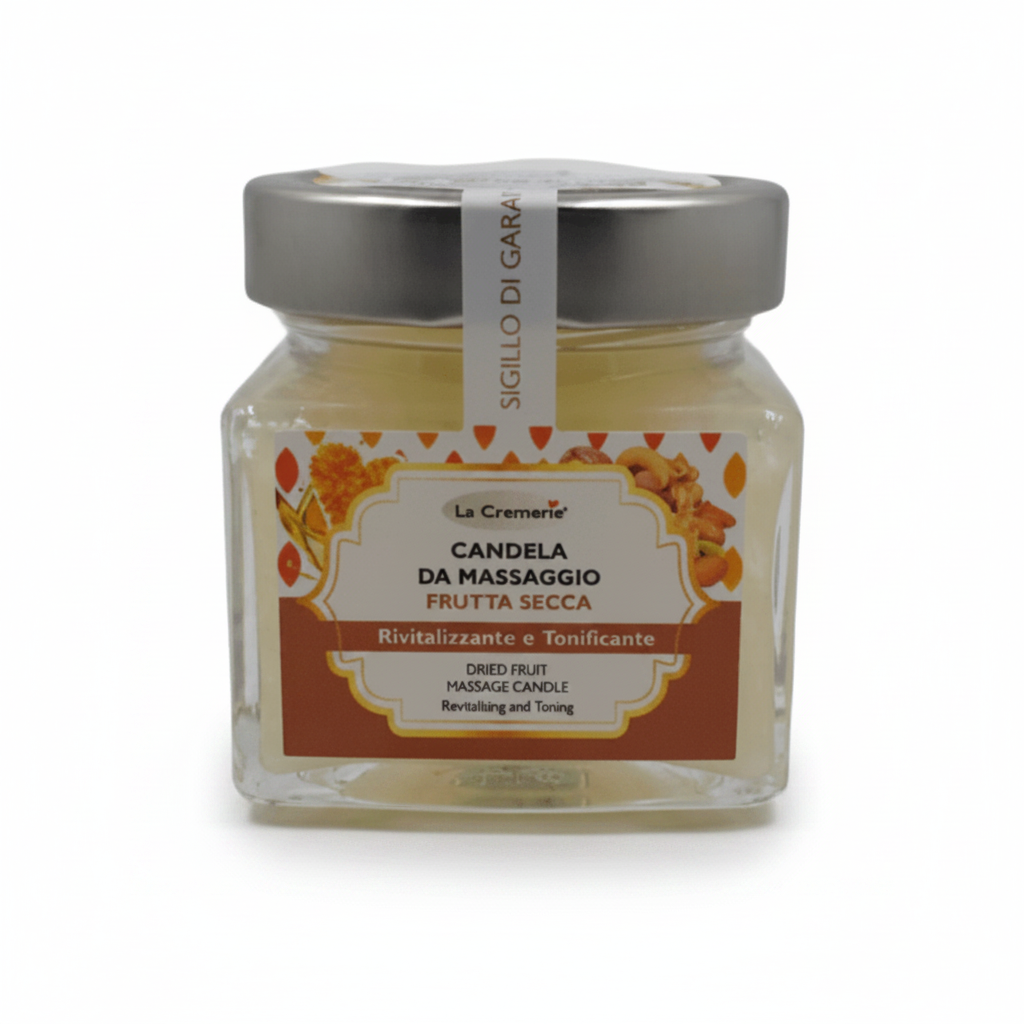 Candela da massaggio Frutta secca 200ml