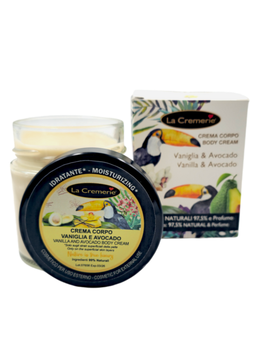 Crema corpo Vaniglia e Avocado 200ml