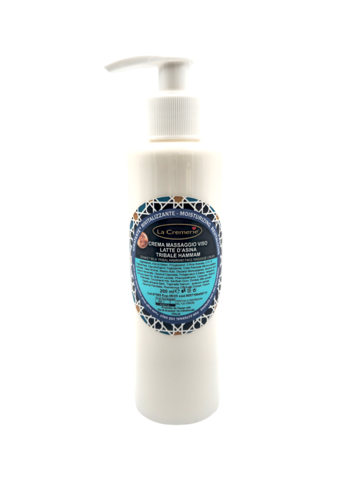 Crema massaggio viso Latte d'Asina Tribale Hammam 200ml