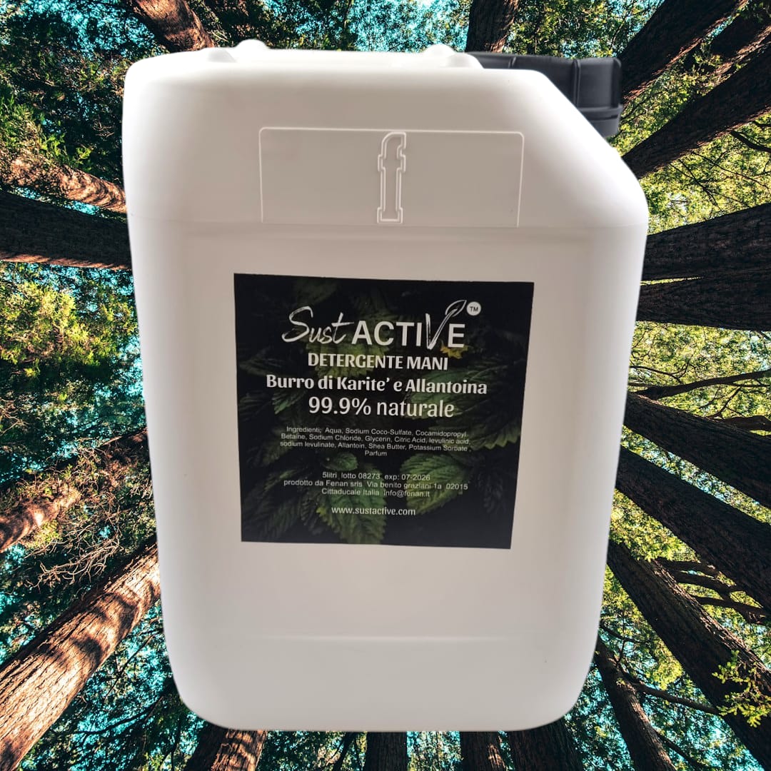 Sustactive Detergente mani sapone nutriente 5 litri
