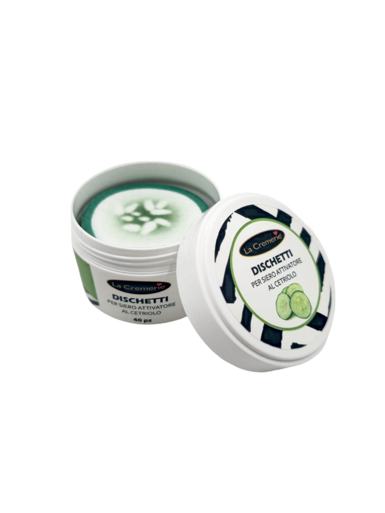 Dischetti al cetriolo 40pz & siero attivatore 50 ml