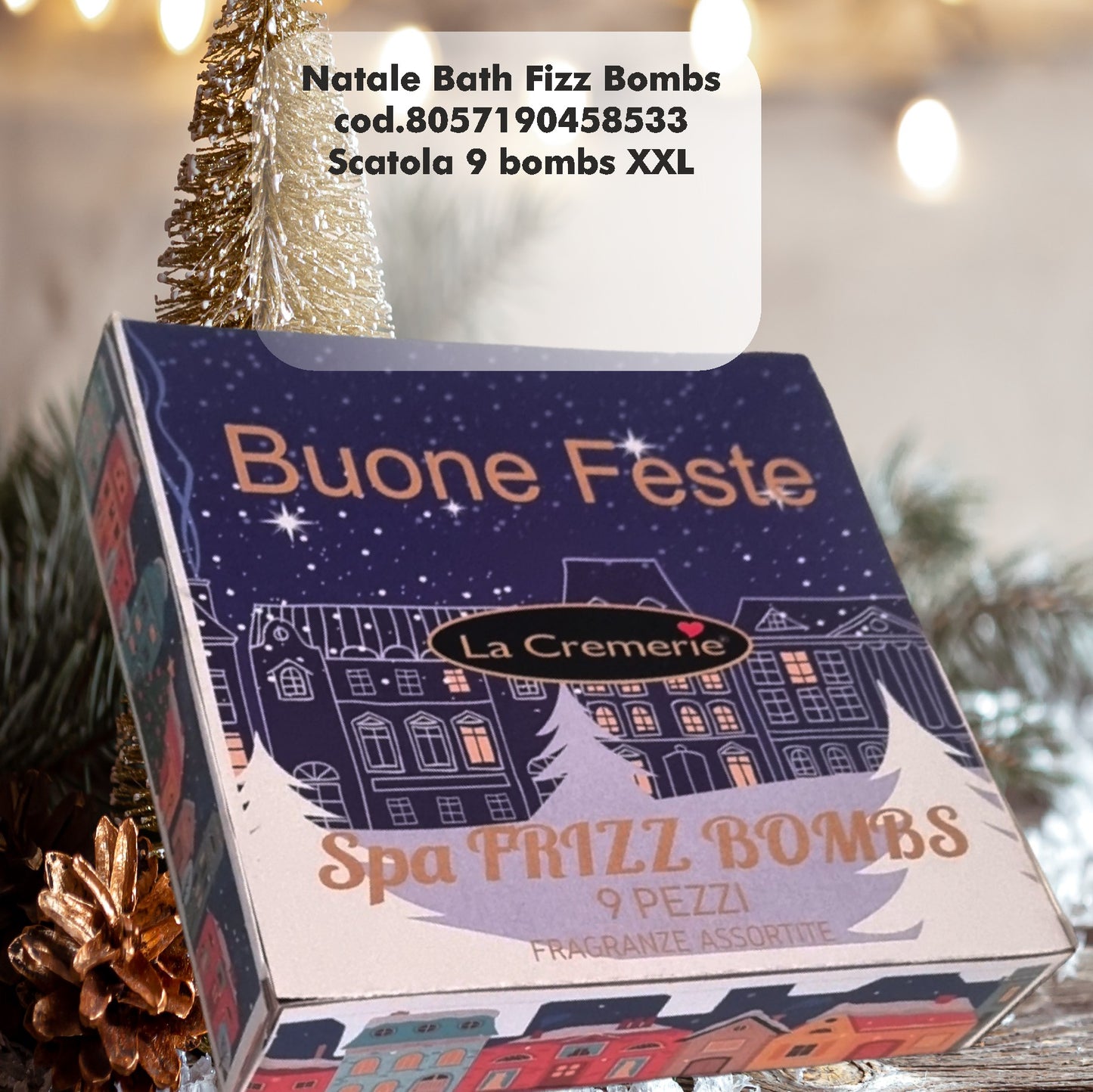 Natale Bath Fizz Bombs