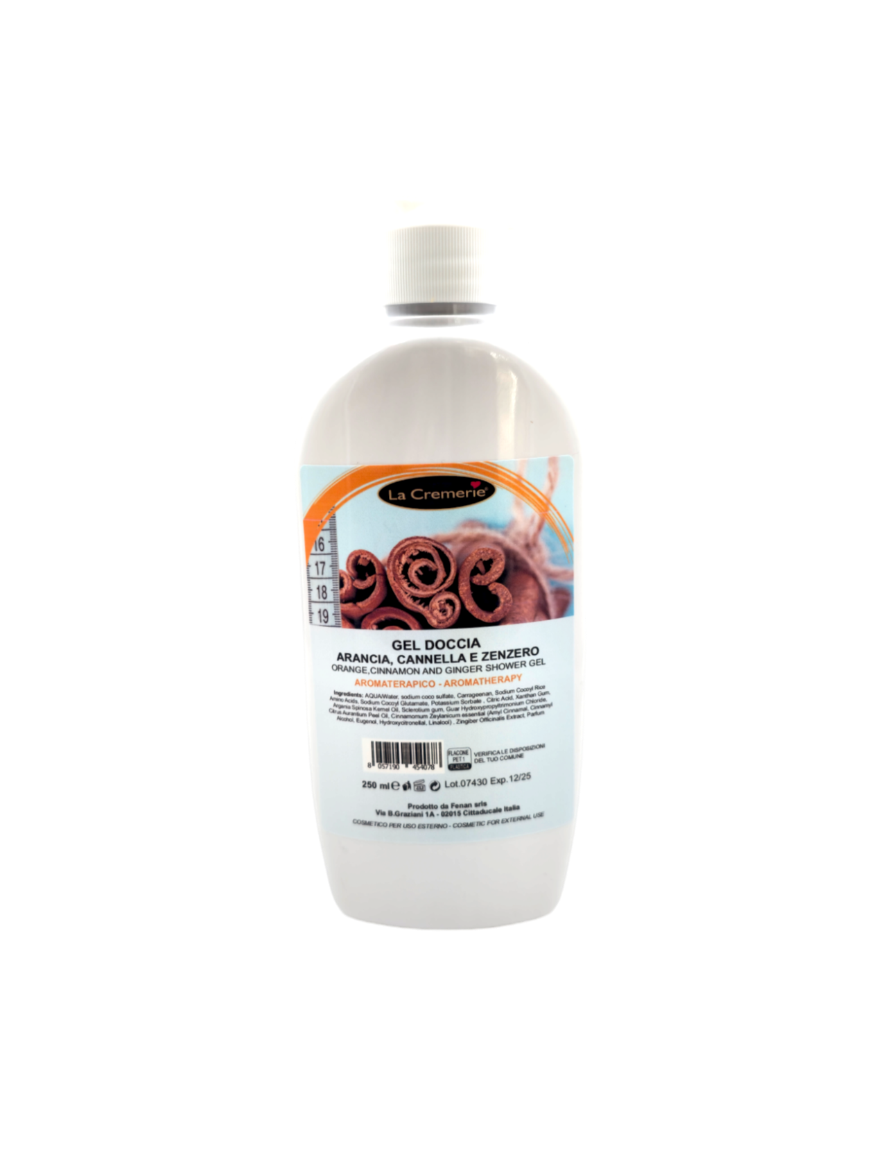 Gel doccia arancia cannella & zenzero 250 ml