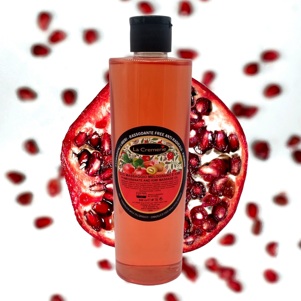 Olio massaggio Melograno & Kiwi 500 ml