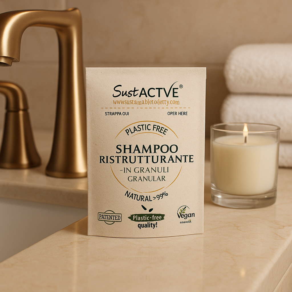 Shampoo ristrutturante in granuli 1,5g (confezione da 250pz)