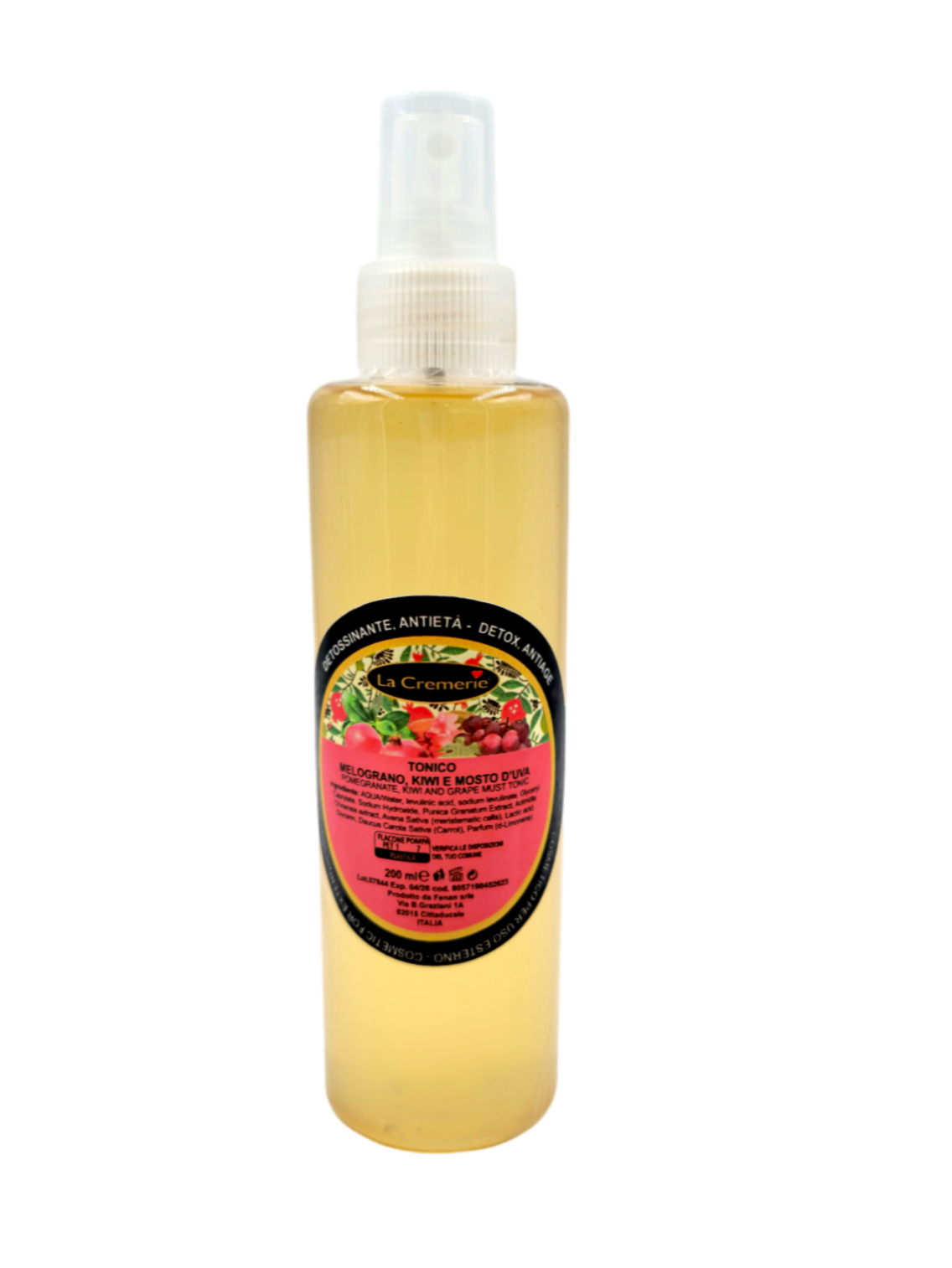 Tonico Melograno, Kiwi e Mosto d'Uva 200ml