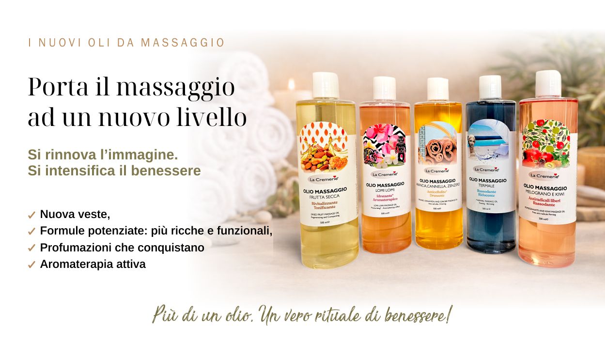 Oli creme e burri da massaggio