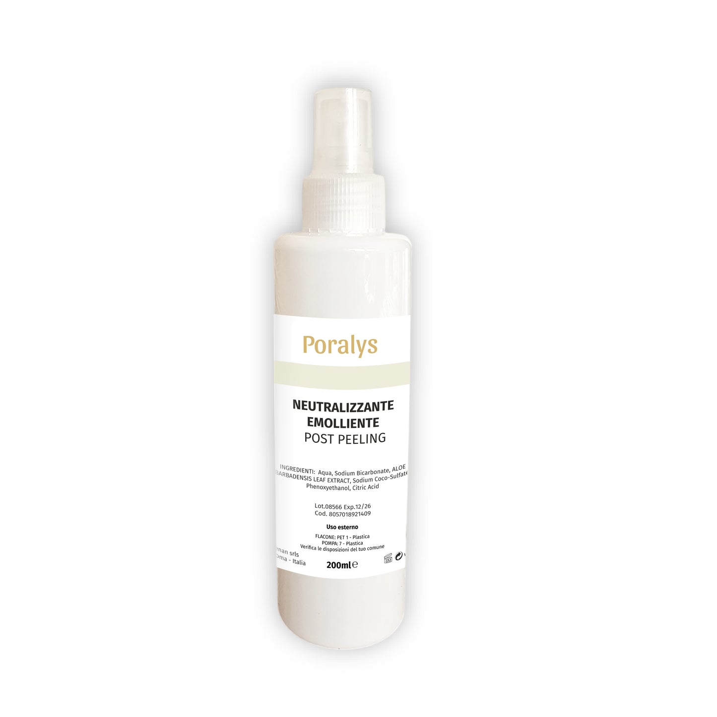 NEUTRALIZZANTE EMOLLIENTE POST PEELING 200ml
