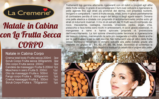 Natale in Cabina Corpo Trattamento Completo Frutta secca