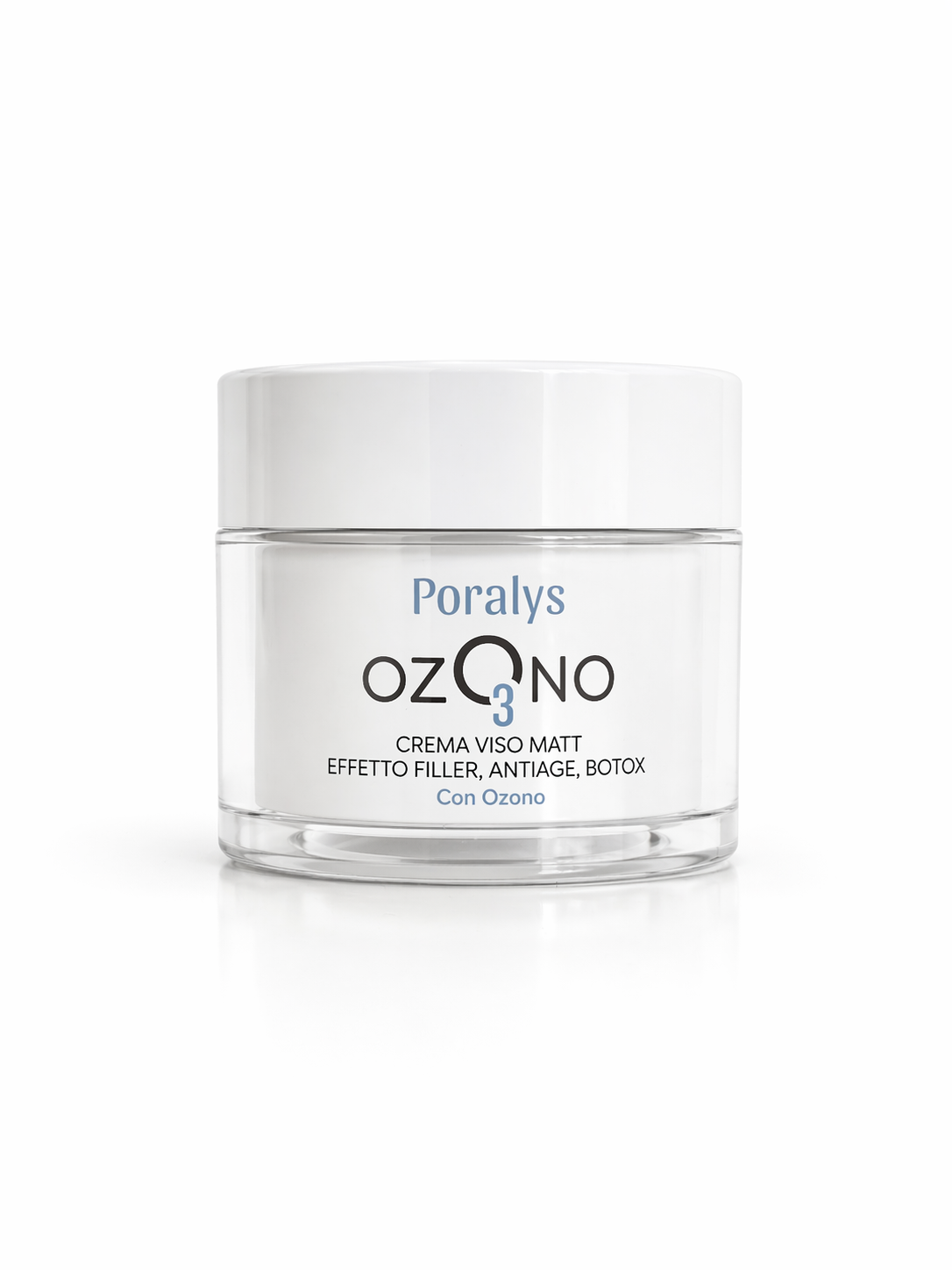 Crema viso effetto filler antiage botox con ozono Poralys 50 ml