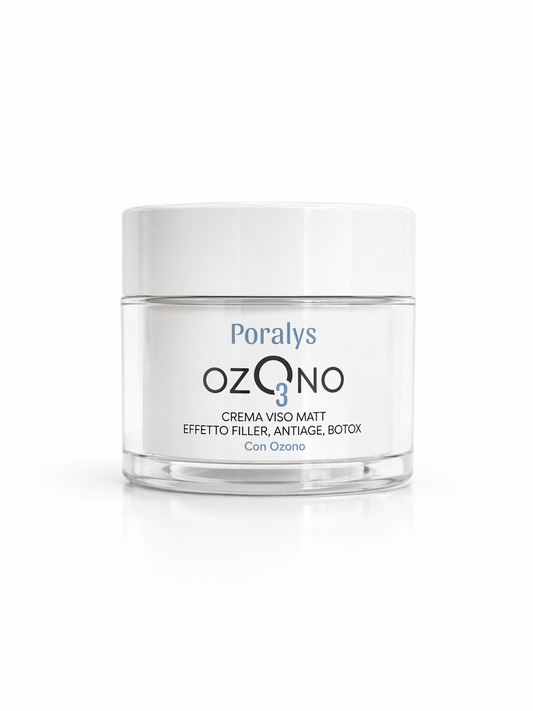 Crema viso effetto filler antiage botox con ozono Poralys 50 ml