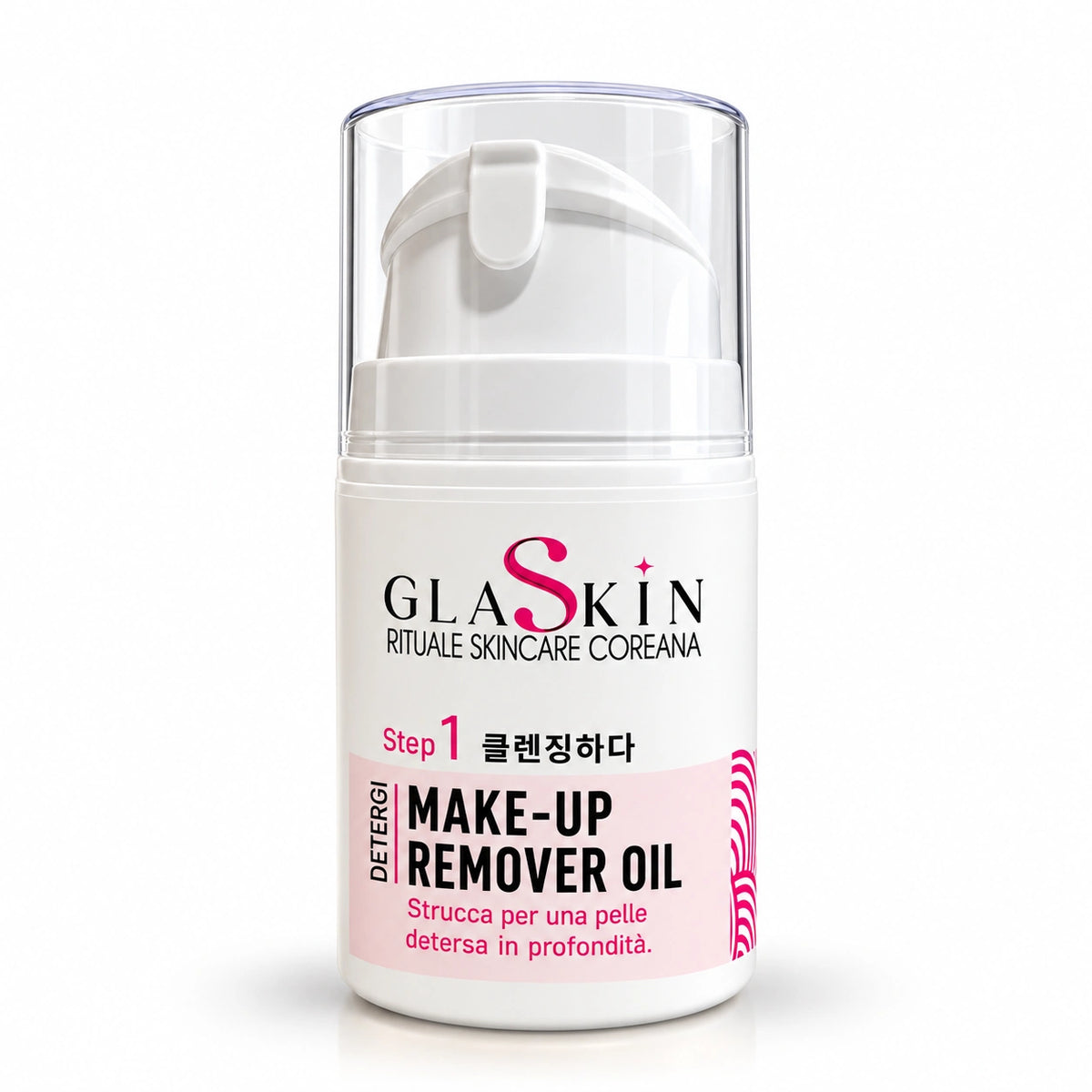 GLASKIN Make-Up Remover Oil – Olio Detergente Viso 50 ml
