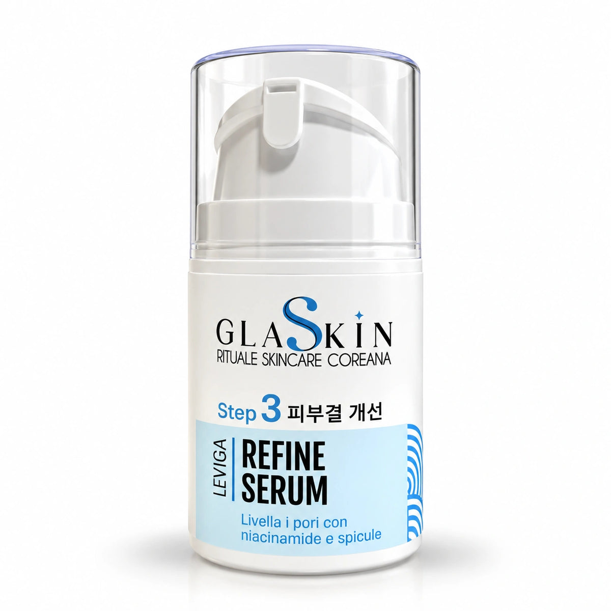 GLASKIN Spicule Pore Refine Serum – Siero Viso Levigante 30 ml