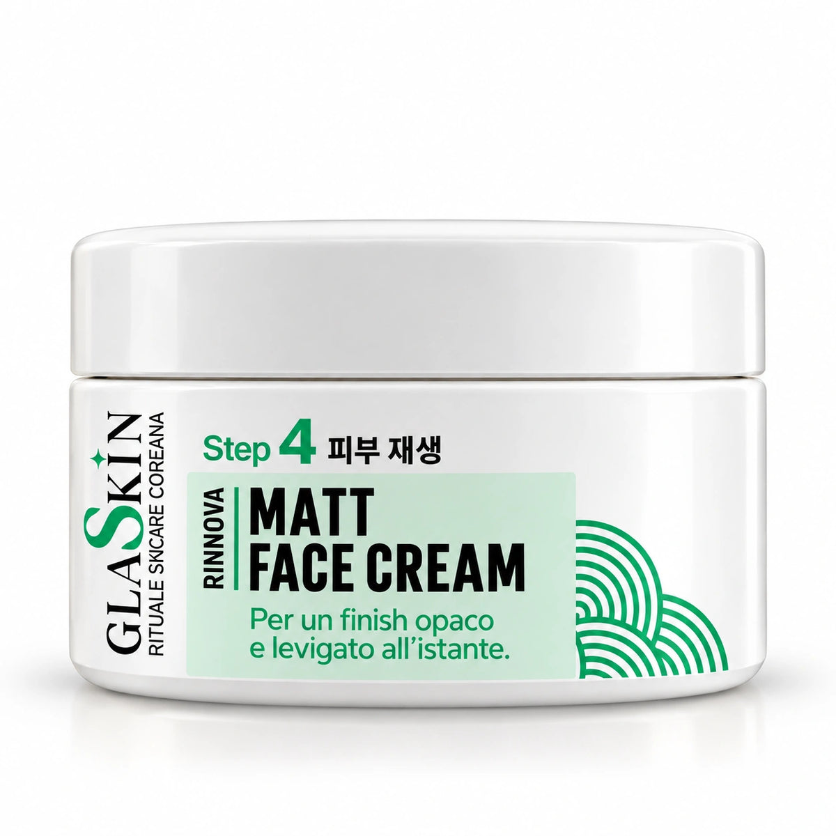 GLASKIN Spicule Matt Face Cream – Crema Viso Opacizzante 50 ml