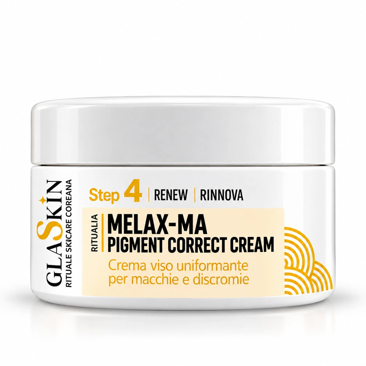 GLASKIN Bright Melax-ma Correct Cream – Crema Viso Uniformante 50 ml