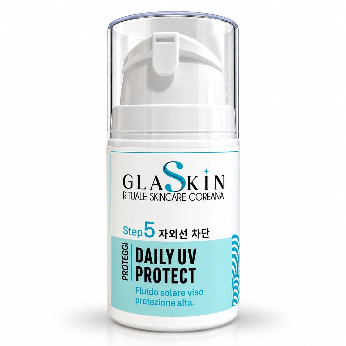 GLASKIN Daily UV Protect – Crema Viso Protezione Solare 50 ml