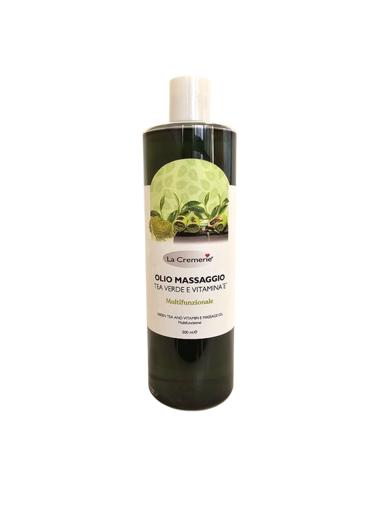 Olio massaggio Tea Verde e Vitamina E 500 ml