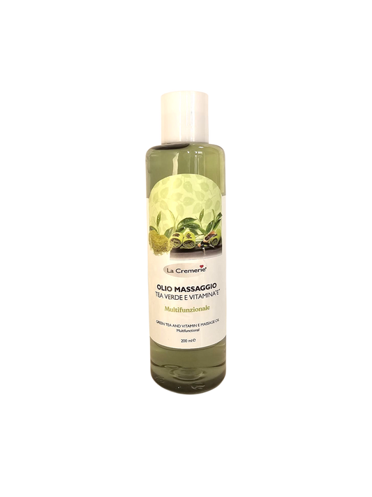 Olio massaggio Tea Verde e Vitamina E 200ml