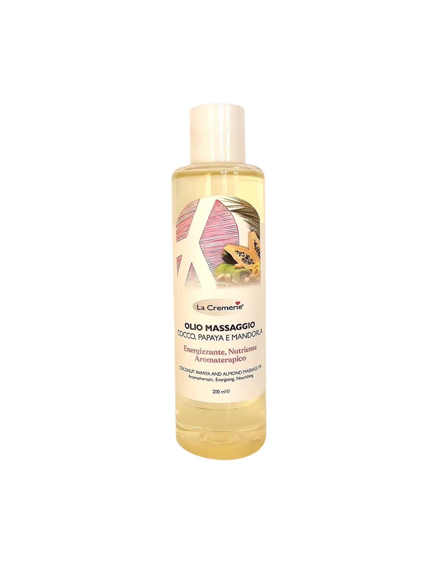 Olio massaggio Cocco, Papaya & Mandorla 200 ml
