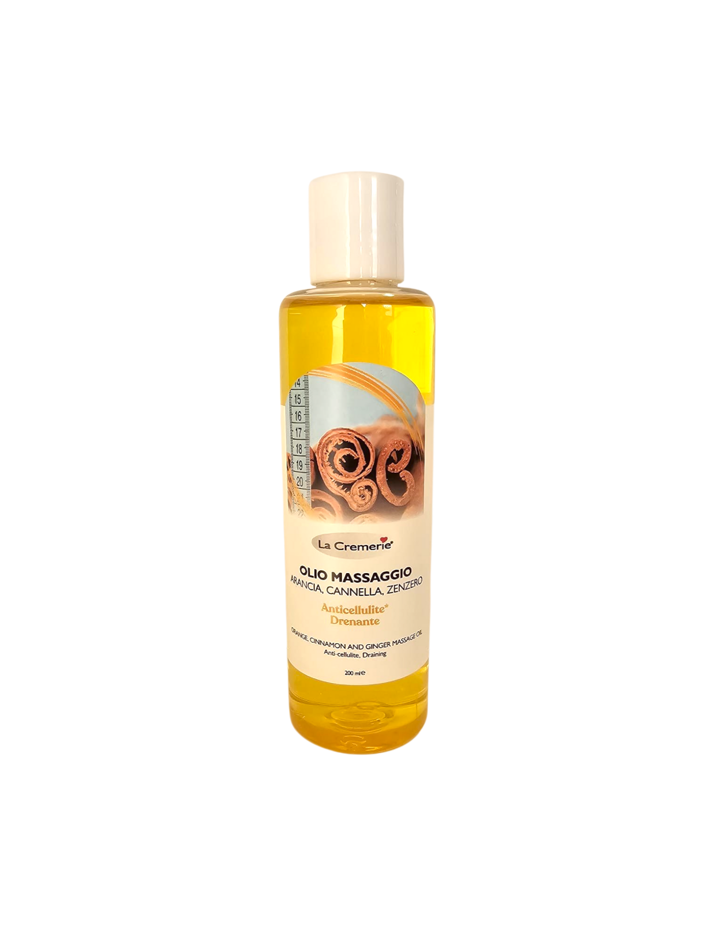 Olio Massaggio Arancia Cannella e Zenzero 200ml