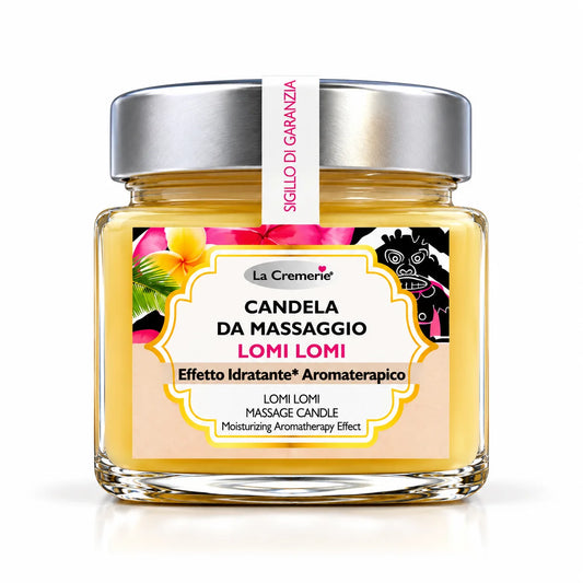 Candela da massaggio corpo Lomi Lomi idratante illuminante | 200 ml
