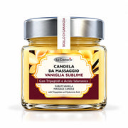 Candela da massaggio corpo Vaniglia Sublime nutriente aromaterapica | 200 ml