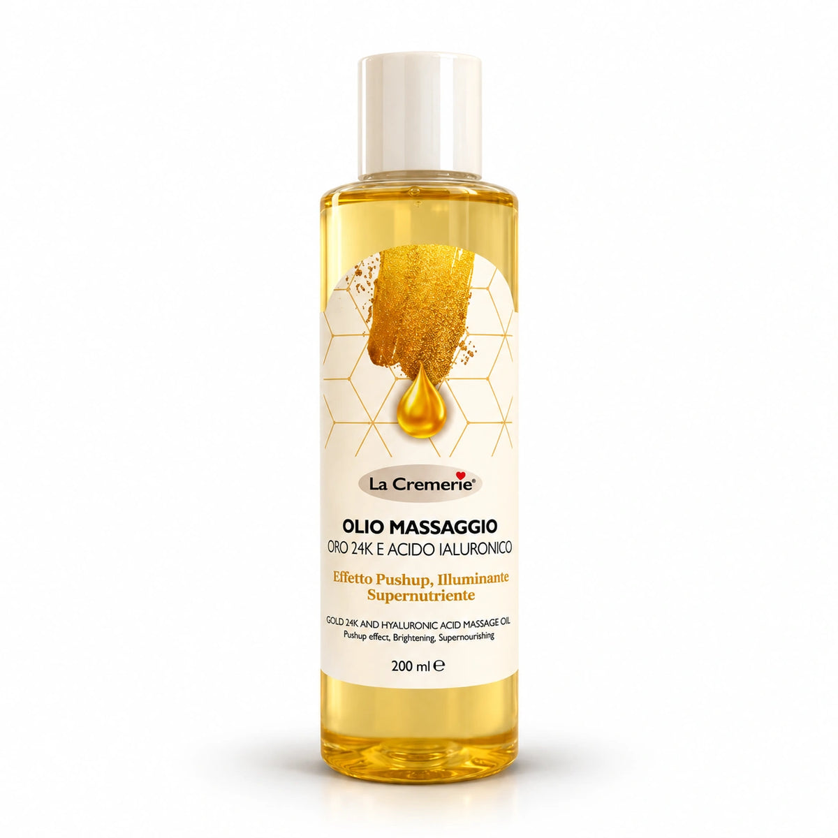 Olio corpo Oro e acido ialuronico 200 ml