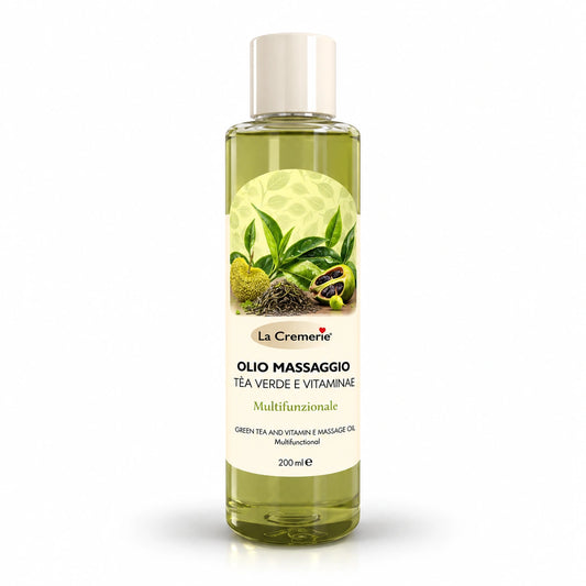 Olio massaggio Tea Verde e Vitamina E 200ml