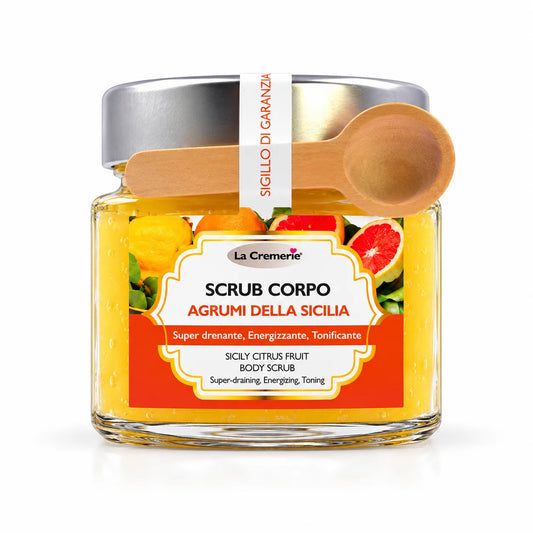 Scrub corpo Agrumi di Sicilia drenante tonificante | 300 g
