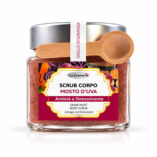 Scrub corpo Mosto d’Uva esfoliante antietà detossinante | 300 g
