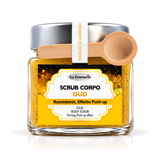 Scrub corpo Oud esfoliante rassodante effetto push-up | 300 g