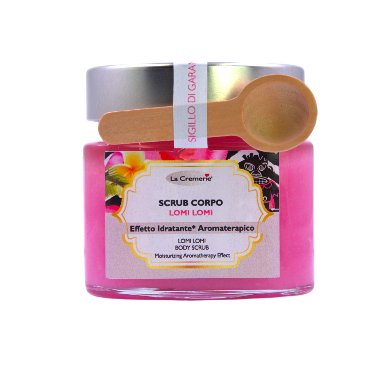 Scrub corpo Lomi Lomi aromaterapico esfoliante rivitalizzante | 300 gr