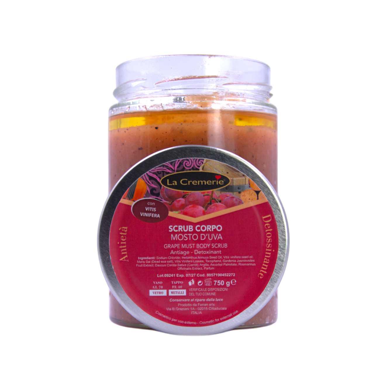 Scrub corpo Mosto D'Uva 750g