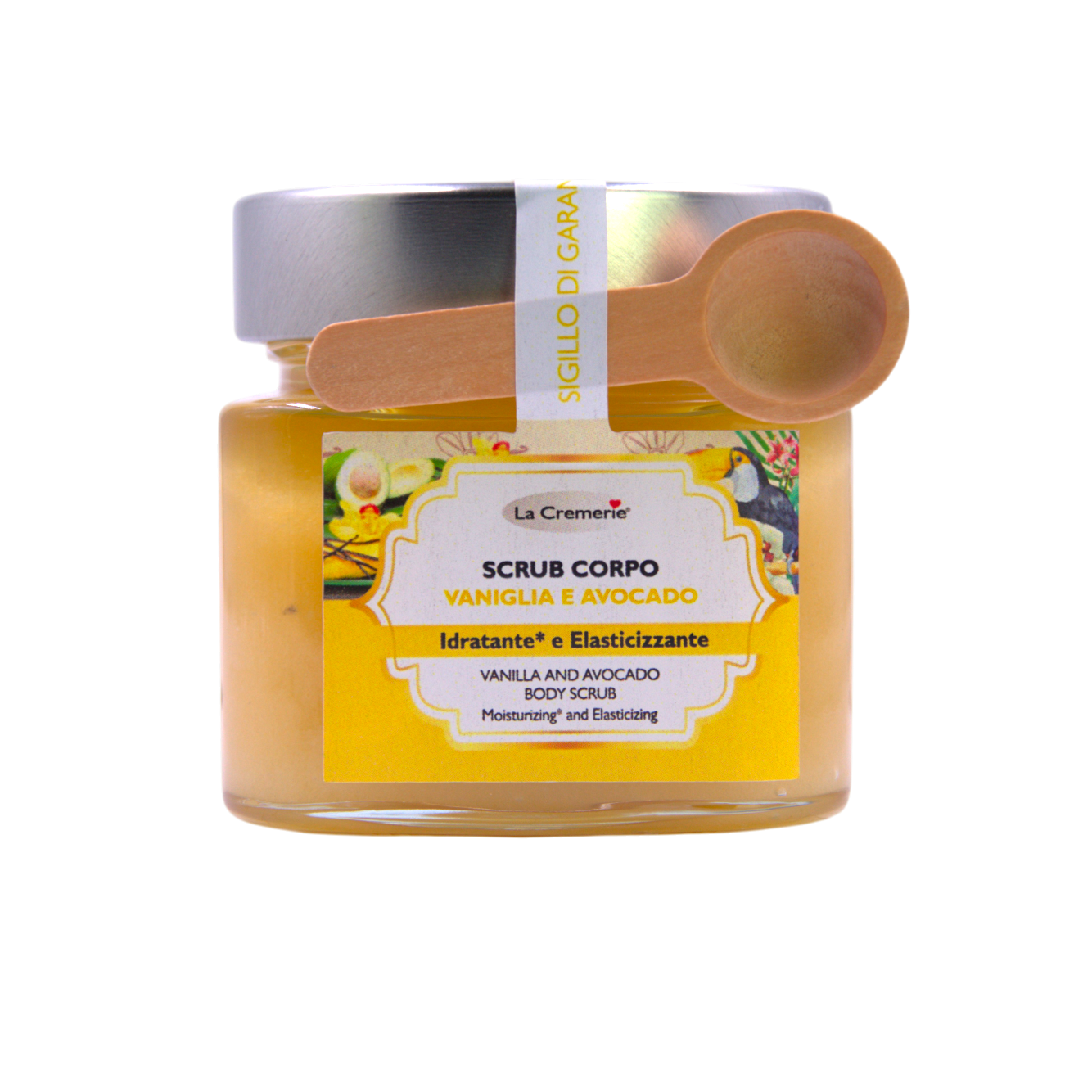 Scrub corpo Vaniglia & Avocado idratante elasticizzante | 300 g