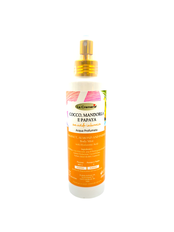 Acqua profumata Cocco, mandorle & Papaya 200 ml