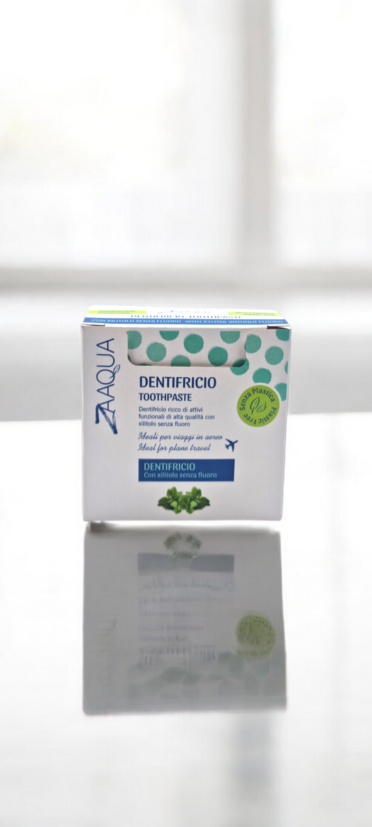 Cofanetto 12pz Dentifricio allo Xilitolo monouso