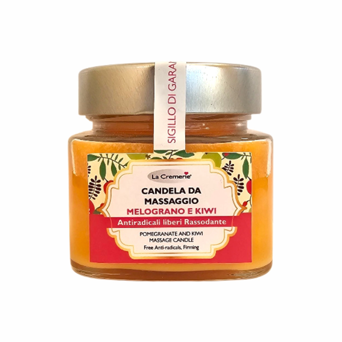 Candela massaggio corpo Melograno & Kiwi antiossidante rivitalizzante | 200 ml