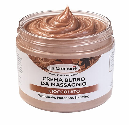 Crema burro da massaggio al cioccolato, stimolante nutriente 500ml