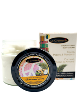 Crema corpo Cocco, Papaya, Mandorla 200ml