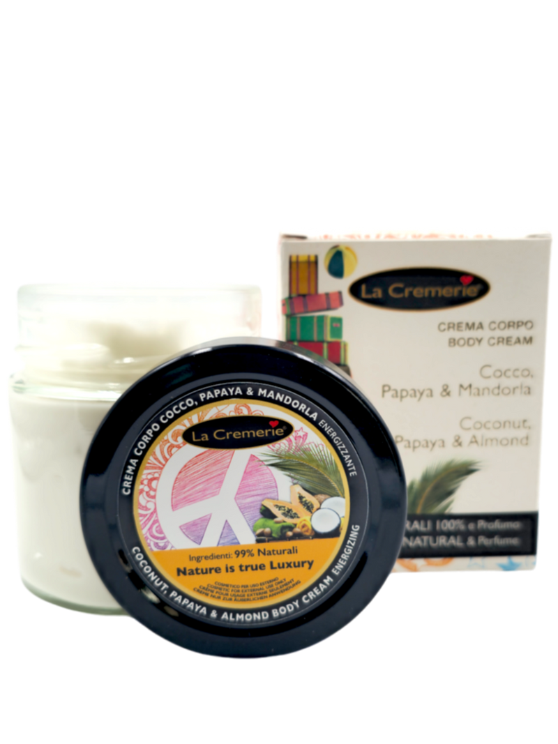 Crema corpo Cocco, Papaya, Mandorla 200ml