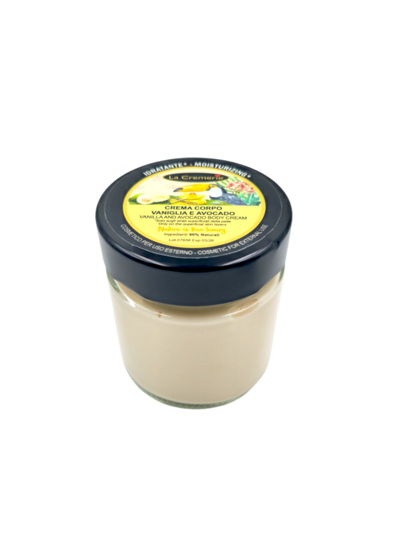 Crema corpo Vaniglia e Avocado 200ml