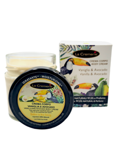 Crema corpo Vaniglia e Avocado 200ml