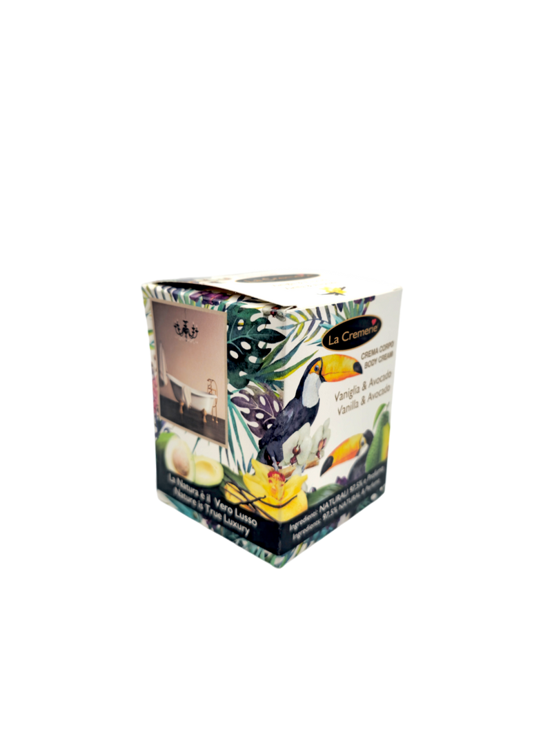 Crema corpo Vaniglia e Avocado 200ml